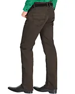 Pantalón Stretch Color Café Para Hombre Montero 5602