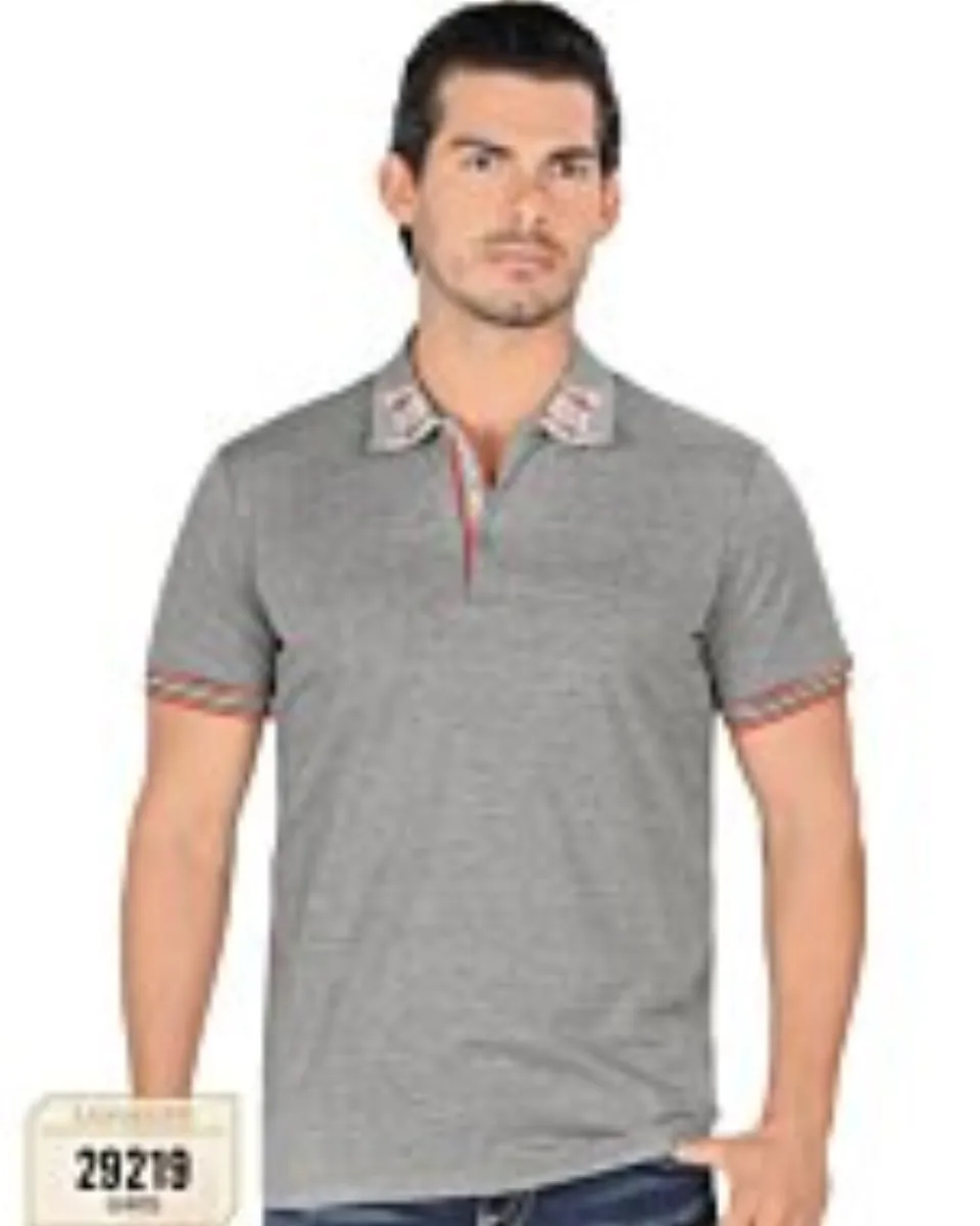 Playera Lamasini De Moda Color Gris 29219