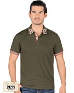 Playera Lamasini De Moda Color Olivo 29219