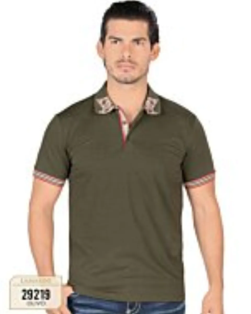Playera Lamasini De Moda Color Olivo 29219