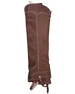 Polaina Alta Correas Con Hebilla WD 10-1281 Café