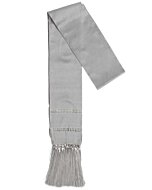 Rebozo De Seda Santa María Plata 600227