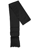 Rebozo De Seda Santa María Negro 600229