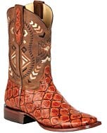 Botas Rodeo Imitación Amazon Monster El General 51245 Color Shedrón