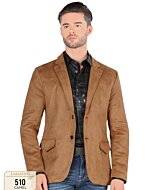 Saco Fino Color Camel De Gamuza Lamasini 510