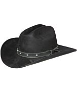 Sombrero Infantil Negro Horma Americana Gamuza 44243
