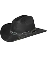 Sombrero Infantil Negro Horma Americana Gamuza 44243