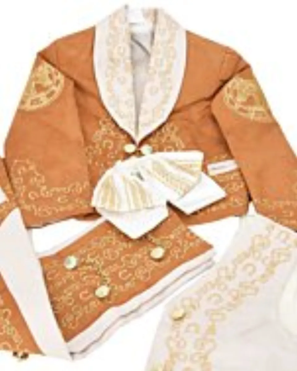 Traje Charro Niño 3 Piezas WD 11-941 Miel