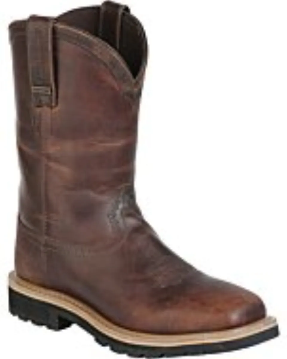 Bota Waterproof Para Trabajo Buff Crazy Color Café 126418