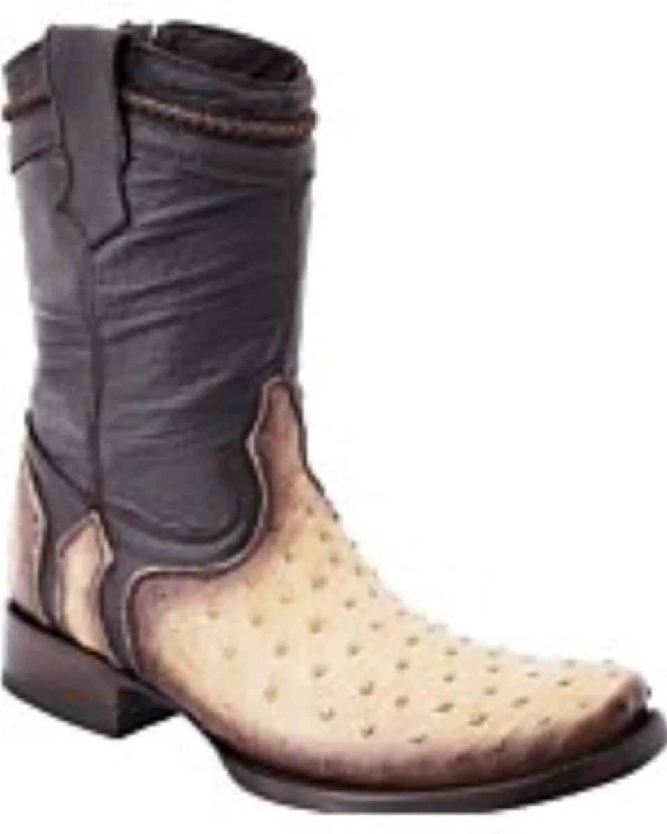 White Diamonds Boots Ostrich 021 Orix