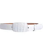 Cinto Vaquero Cocodrilo WD Boots 1266 Blanco