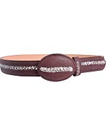 Cinto Vaquero Grabado Mantarraya WD Boots 1346 Vino