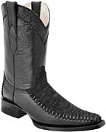 Botas Vaqueras Cuello De Toro WD Boots 200 Negro