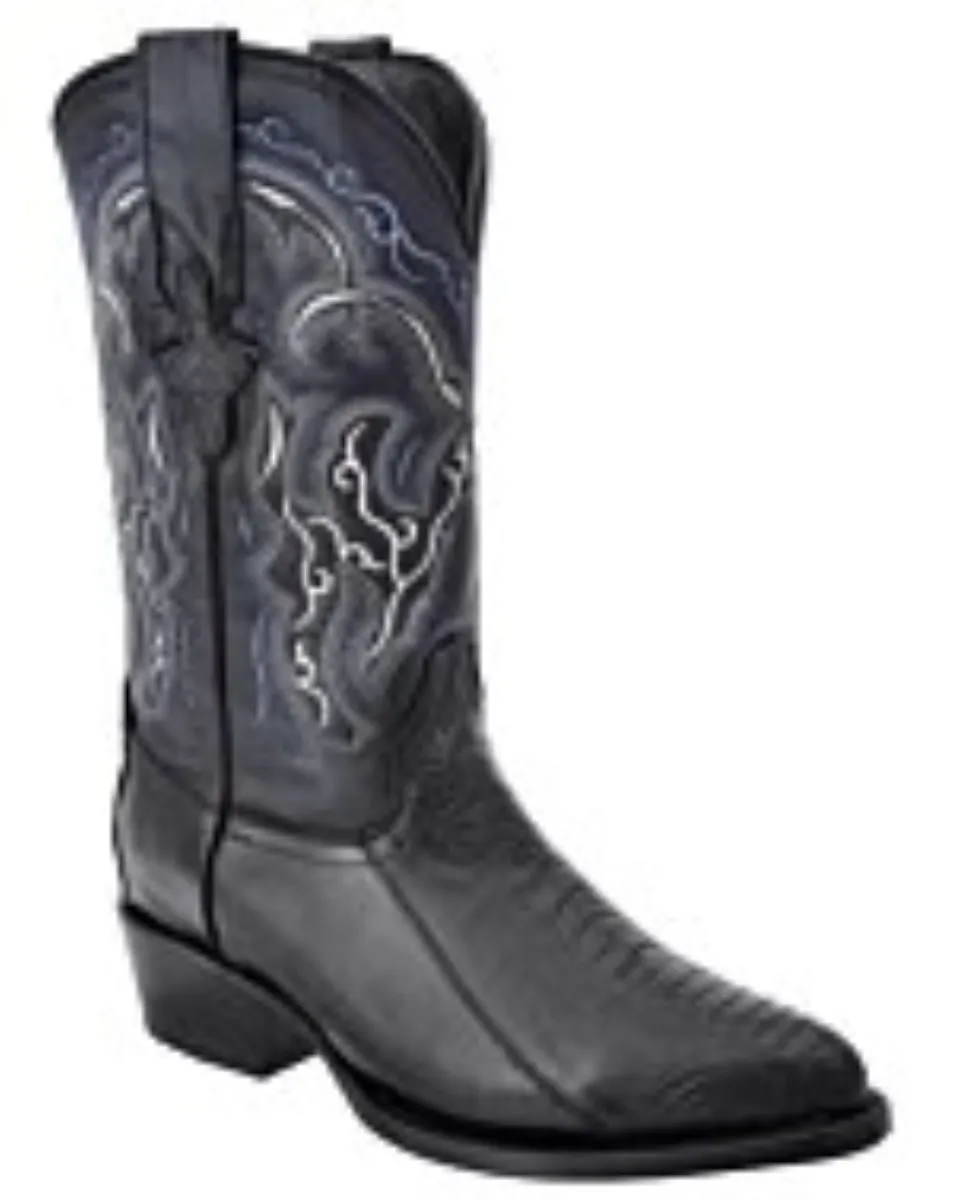 Botas Vaqueras Pata De Avestruz WD Boots 238 Negro