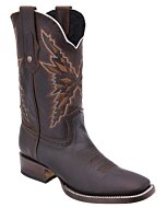 Botas Rodeo Piel Crazy Full Color Café WD 11-337