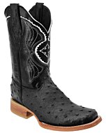 Botas Rodeo Avestruz Clón WD Boots 341 Negro