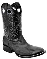 Botas Vaqueras Lizard WD Boots 360 Negro