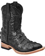 Botas Vaqueras Infantil Grabado Cocodrilo WD Boots 377 Negro