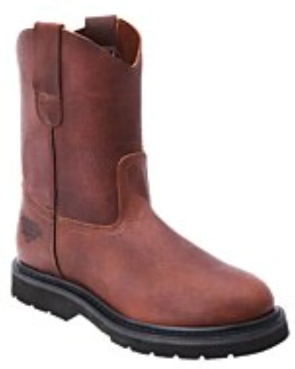 Work Boots WD Boots 521 Brown