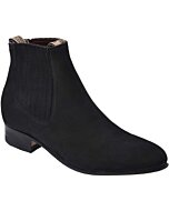 Botines Charros Negros Nobuck Tradicionals WD 11-720