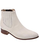 Botines Charros Color Tortola Piel Nubuck Tradicional WD 11-723