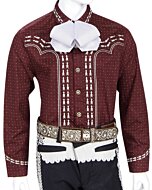 Camisa Charra WD Boots 794 Vino