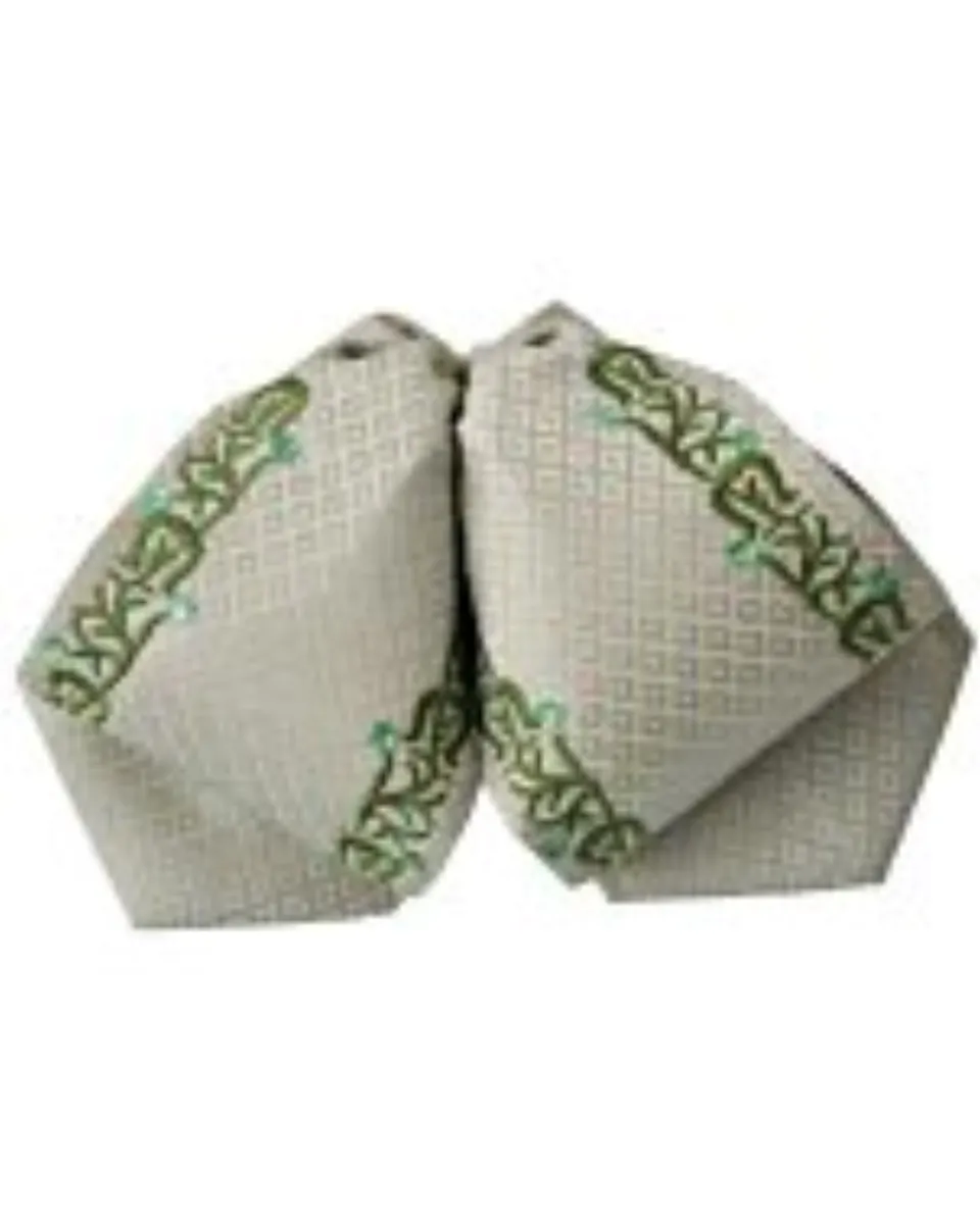 Moño Charro Fino Verde Bordado WD 11-980