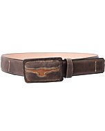 Cinto Vaquero Hebilla Torito WD 11-1552 Café-Choco