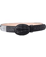 Cinto Vaquero Clon Coco Belly Negro Brillo WD 11-1564