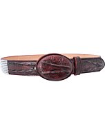 Cinto Vaquero Rojo Brillo Clon Coco Belly WD 11-1563