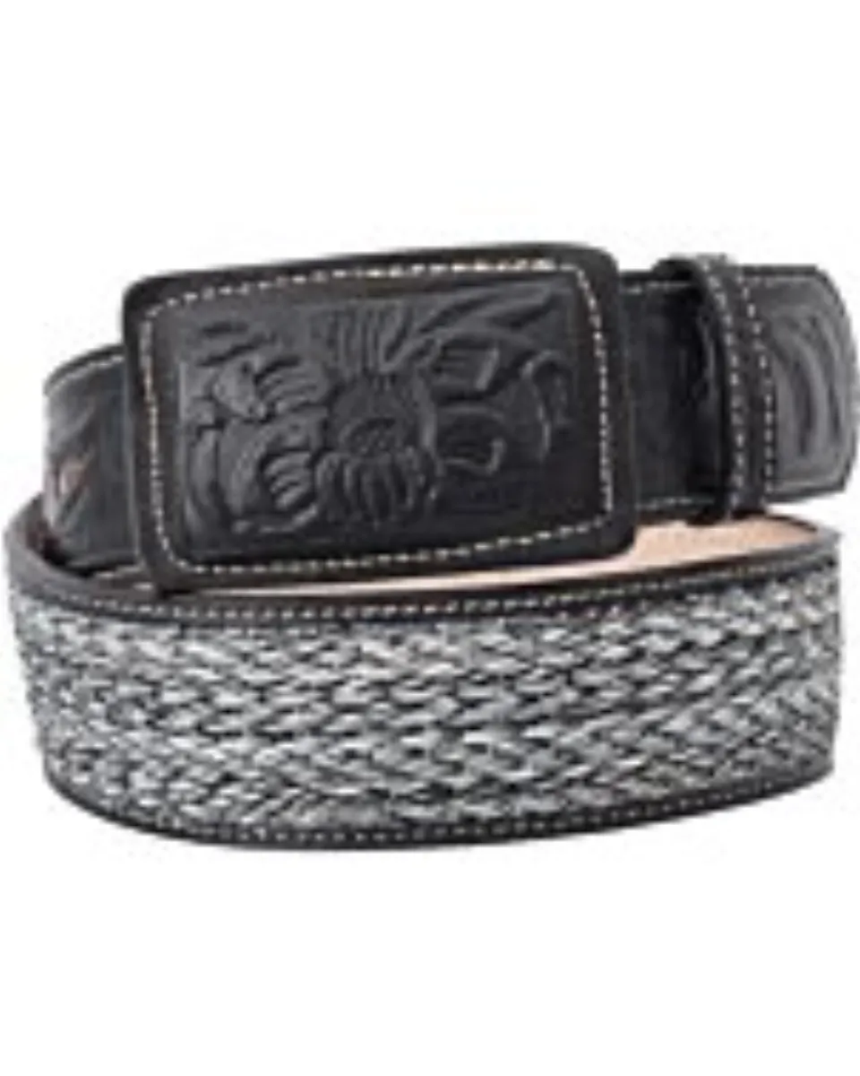 Cinto Rodeo Costal WD 11-1570 Color Negro-Azul