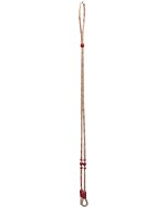 Rienda Cuero Crudo WD 11-1083-1 Rojo