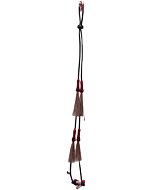 Rienda Cerda De Caballo WD 11-1082-5 Negro/Rojo