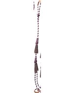Rienda Cerda De Caballo WD 11-1082- Rojo/Negro