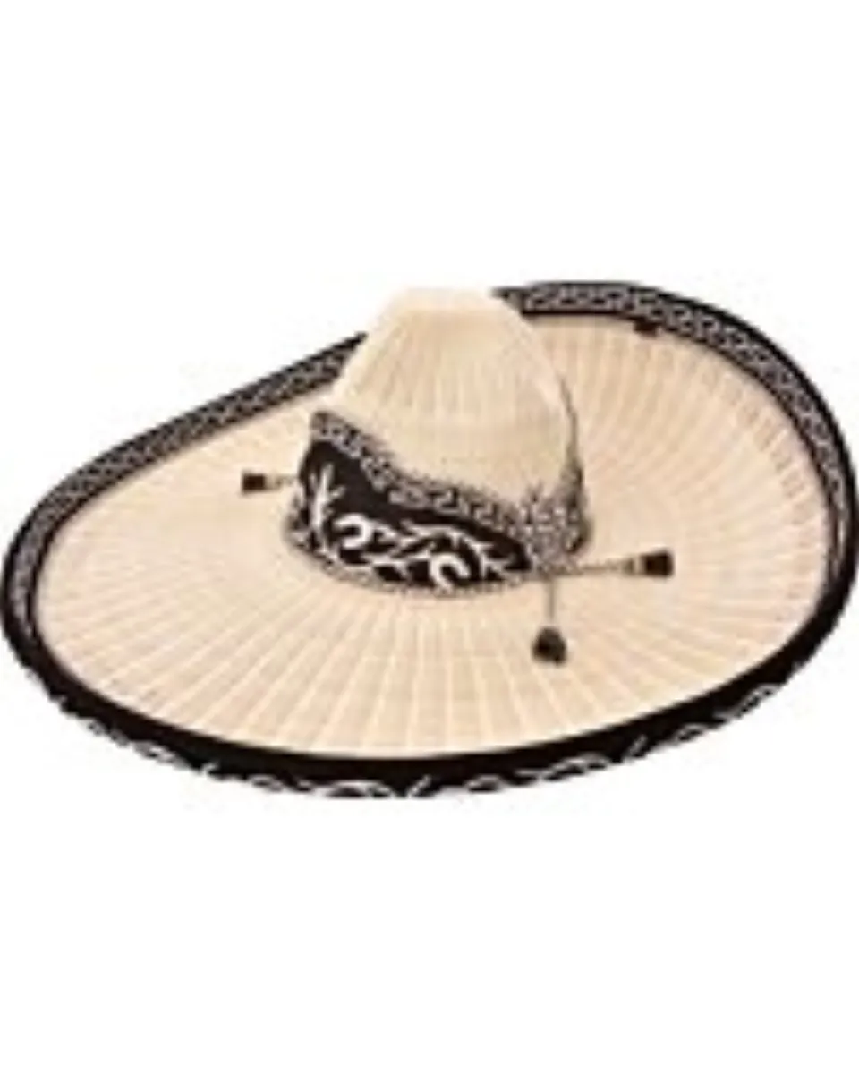 Sombrero Charro Mimbre WD 11-791 Natural-Café