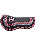 Suadero De Lona Cola De Pato Negro Con Rojo WD 11-1068