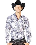 Camisa Vaquera Morada El Señor DLC 43549
