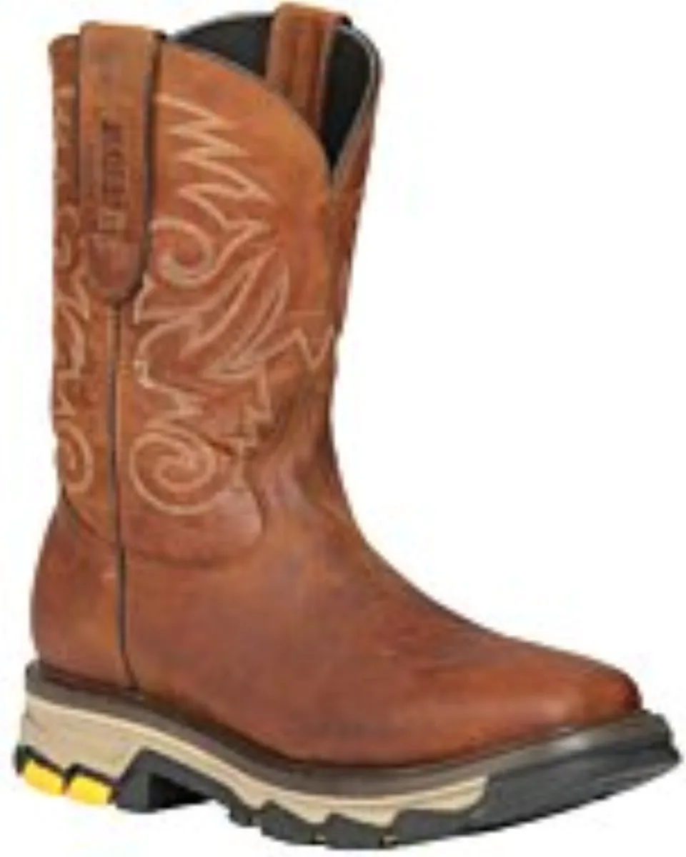 Bota Rodeo Para Trabajo Piel Victoria Color Whisky 44695
