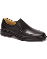 Zapato Comfort Piel Borrego De Hombre 328-0683 Negro
