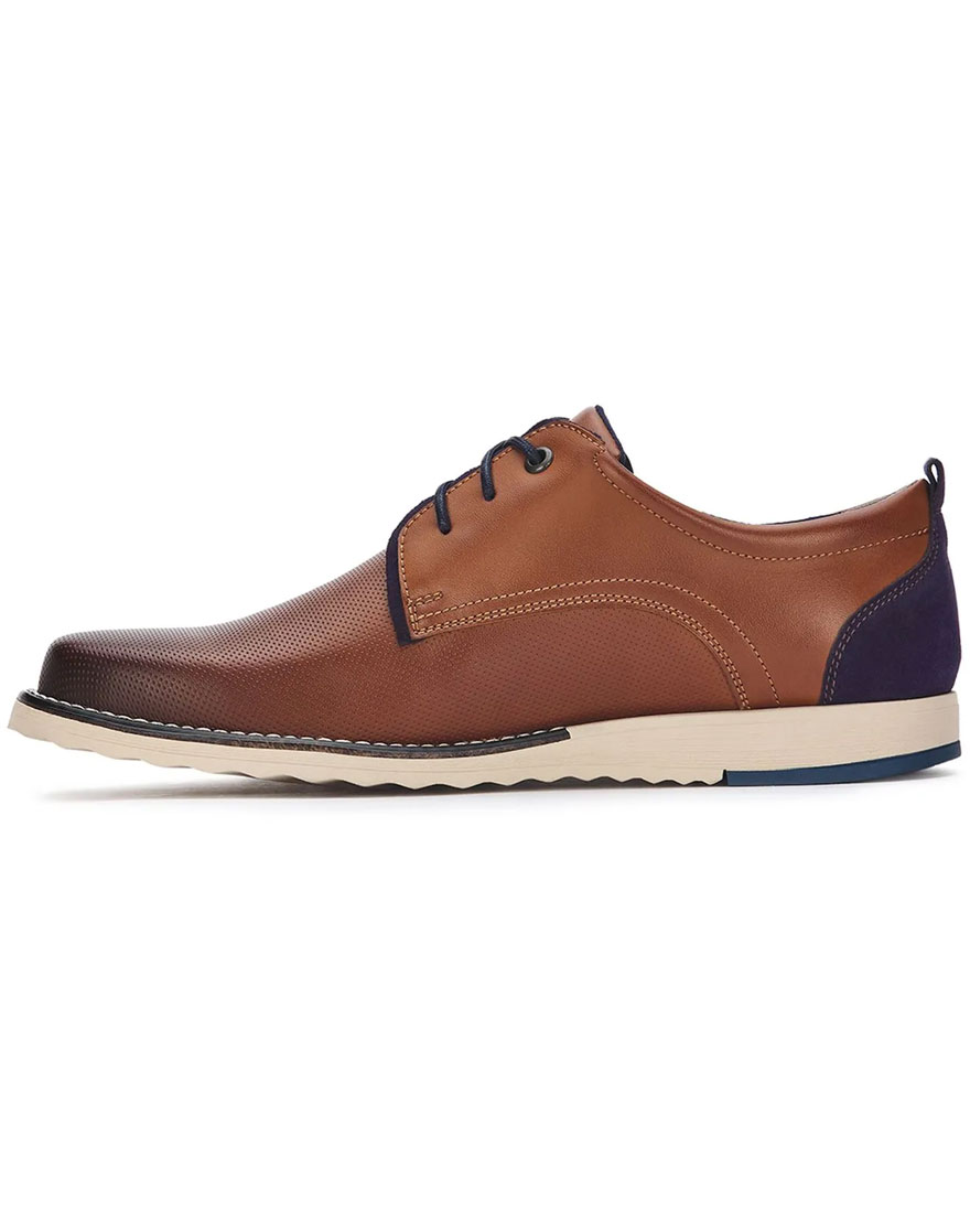 Zapatos Oxford Para Hombre Caf Quemado 297 7362